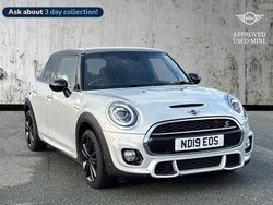 Silver Used 2019 Mini Cooper S Hatch Hatchback | £12,582 (Fair price)