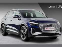 Blue Used 2021 Audi Q4 e-tron S-Line SUV | £21,750