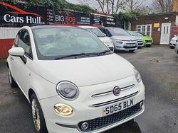White Used 2015 Fiat 500 Lounge Hatchback | £4,499 (Fair price)