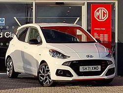 White Used 2021 Hyundai i10 N Line Hatchback | £12,998 (Fair price)