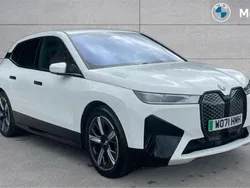 Alpine white Used 2022 BMW iX M Sport SUV | £35,373 (Fair price)