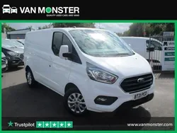 White Used 2021 Ford Transit Custom Limited Van | £14,799 (Fair price)