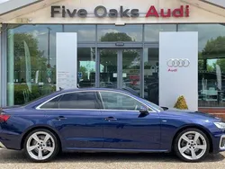 Blue Used 2024 Audi A4 S-Line Sedan | £27,990 (Fair price)