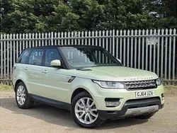Green Used 2014 Land Rover Range Rover Sport HSE SUV | £16,995 (Fair price)