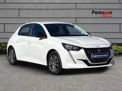White Used 2022 Peugeot 208 Active Premium Hatchback | £12,795 (Fair price)