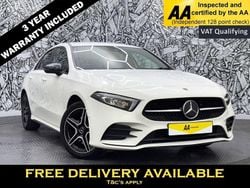 White Used 2022 Mercedes A250 AMG line Sedan | £19,695 (Good price)