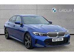 Blue Used 2022 BMW 320 M Sport Sedan | £27,995 (A bit pricey)