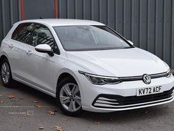 White Used 2022 VW Golf VIII Life Hatchback | £16,785 (Fair price)