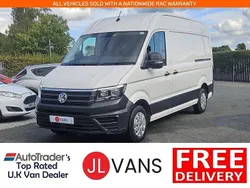 White Used 2022 VW Crafter Startline Van | £20,975 (Fair price)
