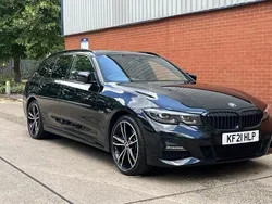 Black Used 2021 BMW 330e M Sport Estate | £23,800 (Fair price)
