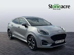 Silver Used 2022 Ford Puma ST-Line X SUV | £16,495 (Fair price)