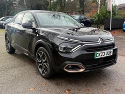 Black Used 2023 Citroën e-C4 Hatchback | £12,995 (Fair price)