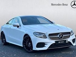White Used 2018 Mercedes E300 AMG Line Premium Plus Coupe | £28,295 (Expensive)