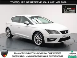 White Used 2015 Seat Leon FR Hatchback | £7,480 (Fair price)