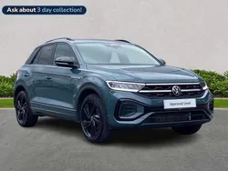 Blue Used 2024 VW T-Roc R-line SUV | £27,799 (A bit pricey)