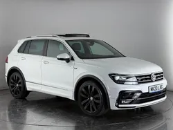 White Used 2020 VW Tiguan R-line SUV | £19,950 (Good price)