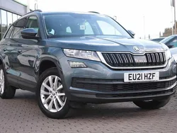 Quartz grey metallic Used 2021 Skoda Kodiaq SE SUV | £18,795 (A bit pricey)