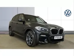 Grey Used 2019 BMW X3 M Sport SUV | £26,394 (Fair price)