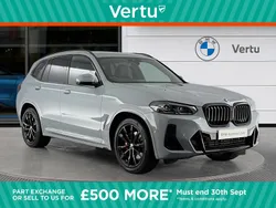 Grey Used 2023 BMW X3 M Sport SUV | £41,414 (A bit pricey)