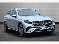 Silver Used 2025 Mercedes GLC300e AMG Line Premium Plus SUV | £48,990 (Fair price)