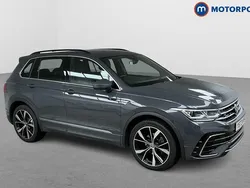 Grey Used 2023 VW Tiguan R-line SUV | £33,199 (Expensive)