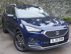Blue Used 2020 Seat Tarraco 4Drive SUV | £20,998 (Fair price)