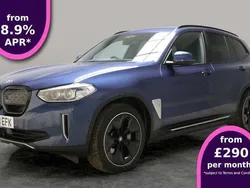 Blue Used 2021 BMW iX3 Comfort Edition SUV | £21,125 (Fair price)