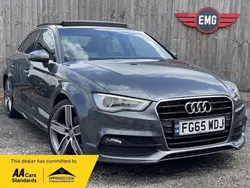 Grey Used 2015 Audi A3 S-Line Sedan | £11,495 (Fair price)