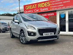 Silver Used 2014 Peugeot 3008 Active Hatchback | £5,995 (Fair price)