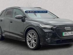 Black Used 2021 Audi Q4 e-tron Comfort SUV | £26,148 (Fair price)