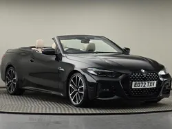 Blacksapphire metallic Used 2022 BMW 420 M Sport Cabriolet | £31,000 (Fair price)