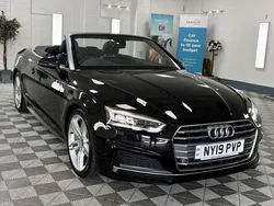 Black Used 2019 Audi A5 Cabriolet S-Line Cabriolet | £15,991 (Fair price)