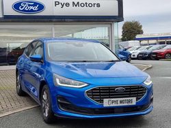 Blue Used 2022 Ford Focus Titanium Hatchback | £15,498 (A bit pricey)