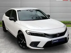 White Used 2024 Honda Civic Hybrid Hatchback | £28,450 (Super price)