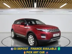 Red Used 2014 Land Rover Range Rover evoque Pure SUV | £7,049 (Good price)