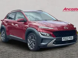 Red Used 2022 Hyundai Kona Premium SUV | £16,999 (Fair price)