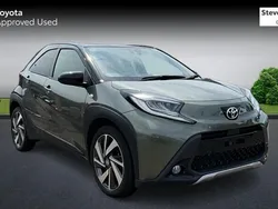 Green Used 2022 Toyota Aygo Hatchback | £13,339 (Fair price)