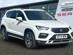White Used 2024 Seat Ateca Xperience Lux SUV | £25,517 (Expensive)