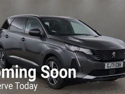Grey Used 2021 Peugeot 5008 Allure Premium MPV | £16,989 (Fair price)