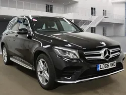 Black Used 2016 Mercedes GLC250 AMG Line Premium Estate | £19,790 (Fair price)