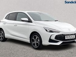 Solid arctic white Used 2024 MG MG3 Trophy Hatchback | £17,519 (Good price)