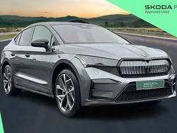 Grey Used 2025 Skoda Enyaq iV vRS SUV | £36,959 (Expensive)