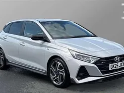 Lumen grey Used 2025 Hyundai i20 N Line Hatchback | £21,499 (Expensive)
