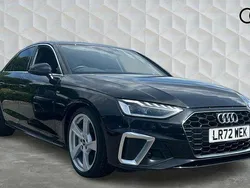 Black Used 2022 Audi A4 S-Line Sedan | £24,160 (Fair price)