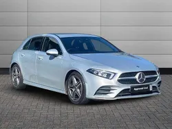 Silver Used 2018 Mercedes A200 AMG line Hatchback | £16,595 (Fair price)