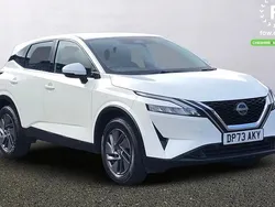 White Used 2022 Nissan Qashqai Acenta Premium SUV | £16,699 (Fair price)