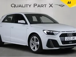 White Used 2023 Audi A1 Sportback S-Line Hatchback | £17,080 (Fair price)