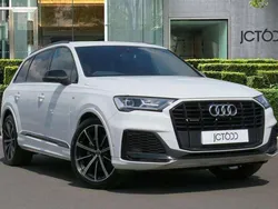 White Used 2022 Audi Q7 Black Edition SUV | £42,000 (Fair price)