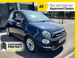 Blue Used 2018 Fiat 500 Lounge Hatchback | £6,995 (Fair price)