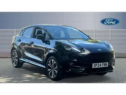 Black Used 2024 Ford Puma ST-Line SUV | £18,206 (Fair price)